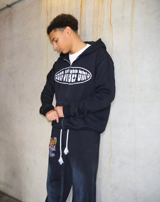 Black ‘GVO’ Sweatsuit