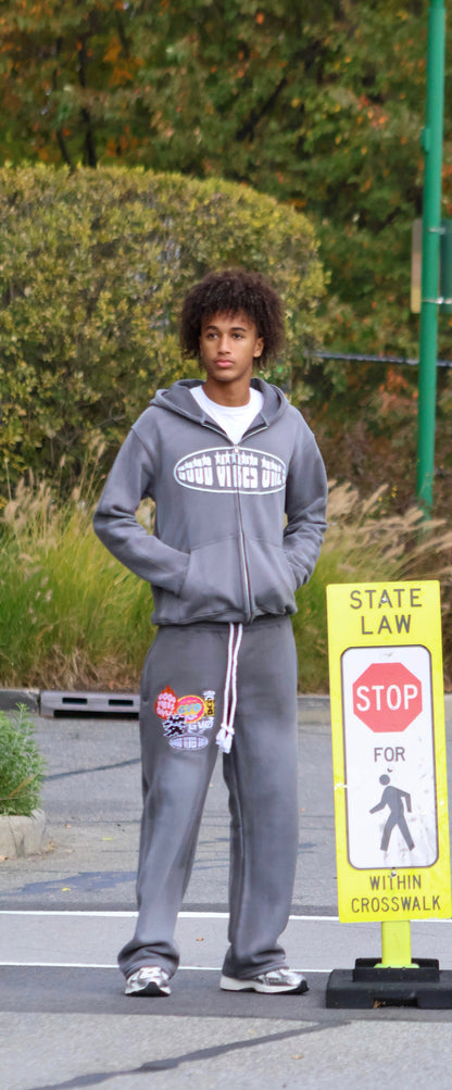 Gray ‘GVO’ Sweatsuit