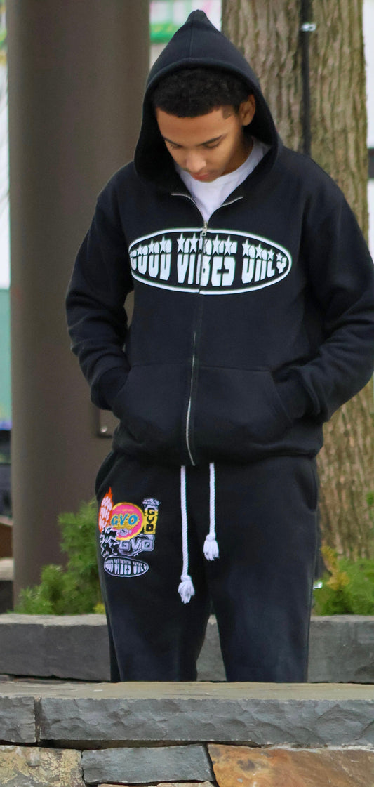 Black ‘GVO’ Sweatsuit