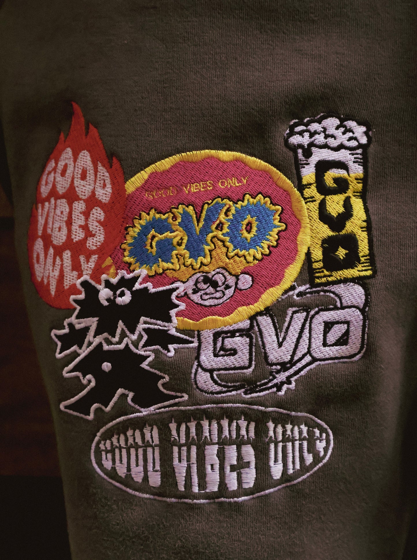 Gray ‘GVO’ Sweatsuit